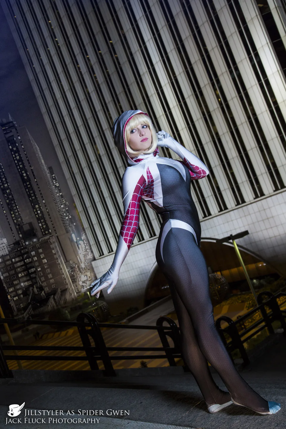 

3D Print Gwen Costume Spandex Cosplay Costume for Halloween Cosplay Party Female Zentai Suit