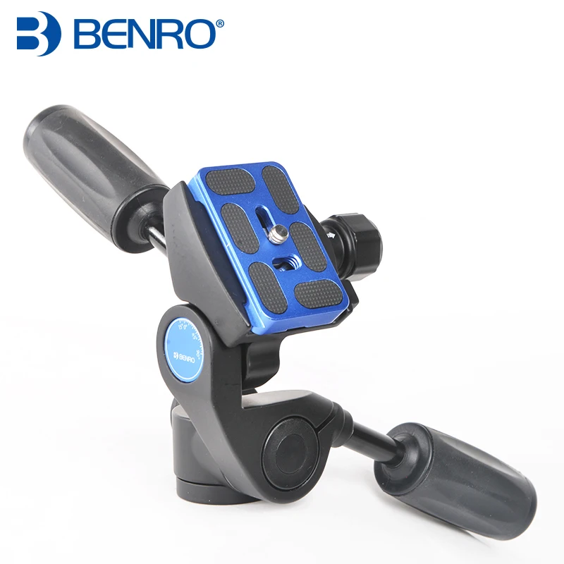 Трехмерная головка Benro HD1A HD2A HD3A из алюминия с пластиной PU60 QR головки для штатива
