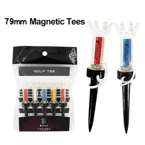 Упаковка 5 шт. магнитные тройники для гольфа для водителя 79 мм 3,11 