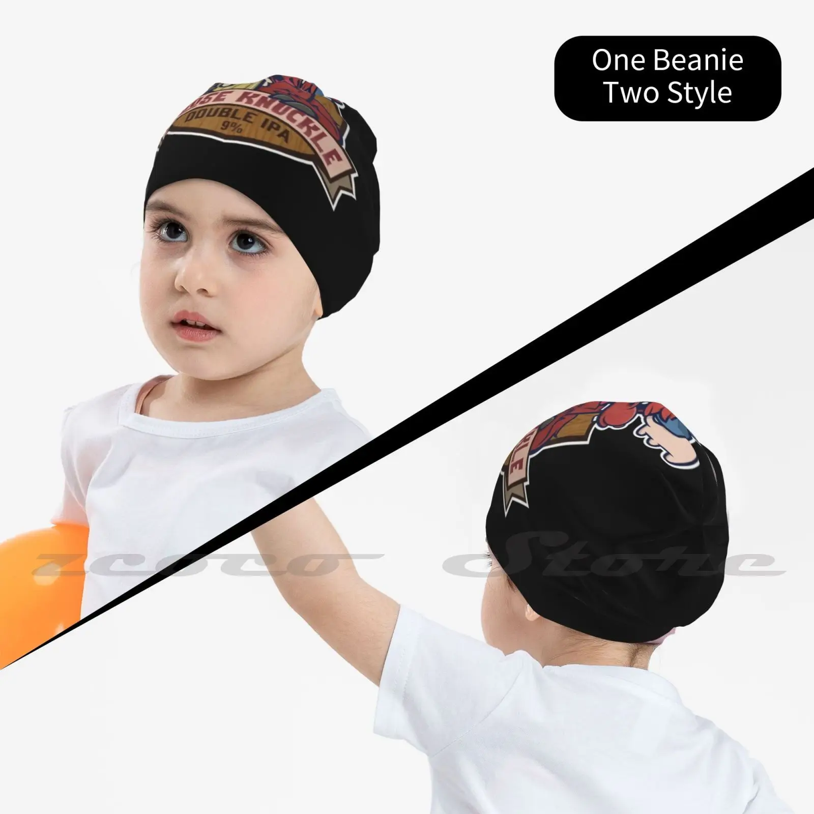 Вязаная шапка на костяшки лосят двойная Ipa эластичная мягкая индивидуальная с