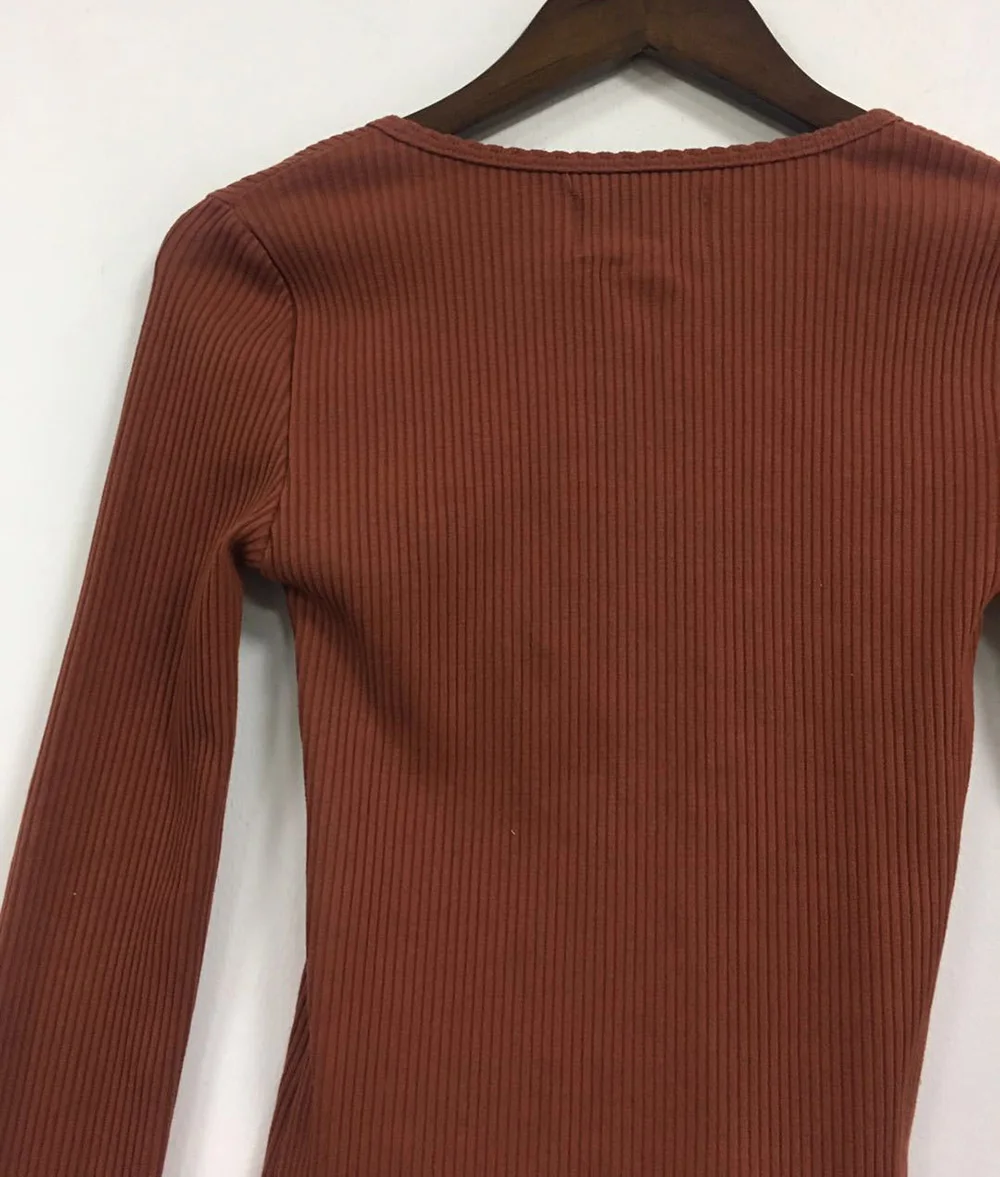 

Newest 2021 Women Single-breasted Square Collar Knitting Cardigan - Ladies Black/Brick Red Color Knitted Sweater Top