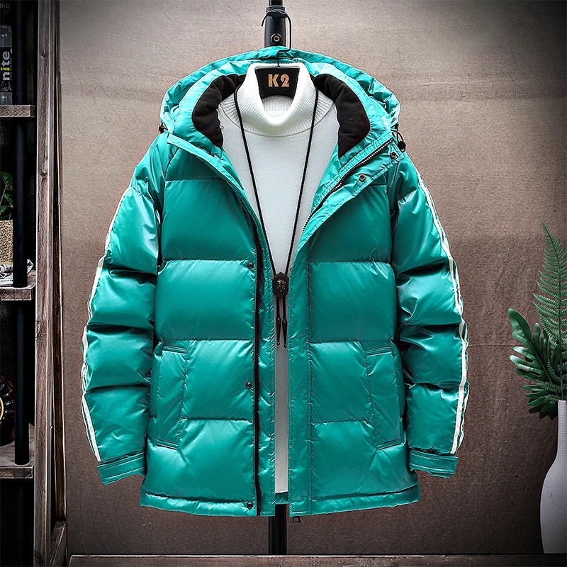 

Down Jacket Winter Warm Men's Fashion Casual Jacket Jacket Youth Trend Down Jackets
