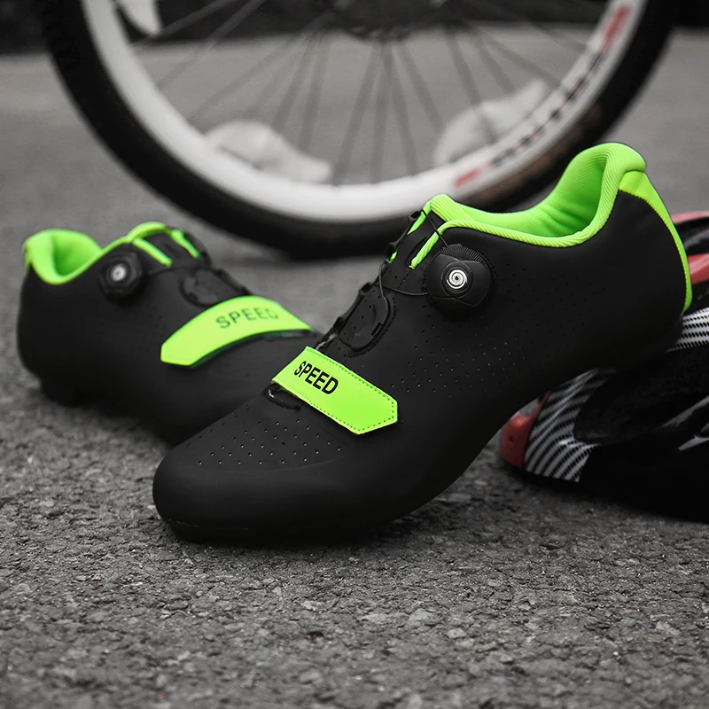 

Self-Locking Road Cycling Shoes Bicycle Sapatilha Ciclismo Men Sneakers Women Ventilation Suitable Red Bike Bicicleta Carretera