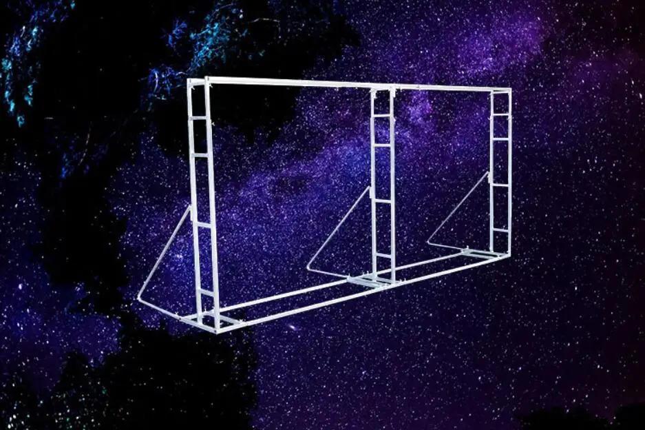 

Wedding props telescopic pole background frame stage outdoor wedding layout advertisement spray painting simple truss