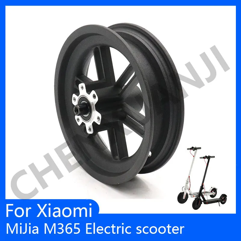 High quality Alloy wheels Rear Wheel Hub For Xiaomi Mijia M365 8/10 inch Electric Scooter 8 1/2x2 Rear Tire Replacement Parts