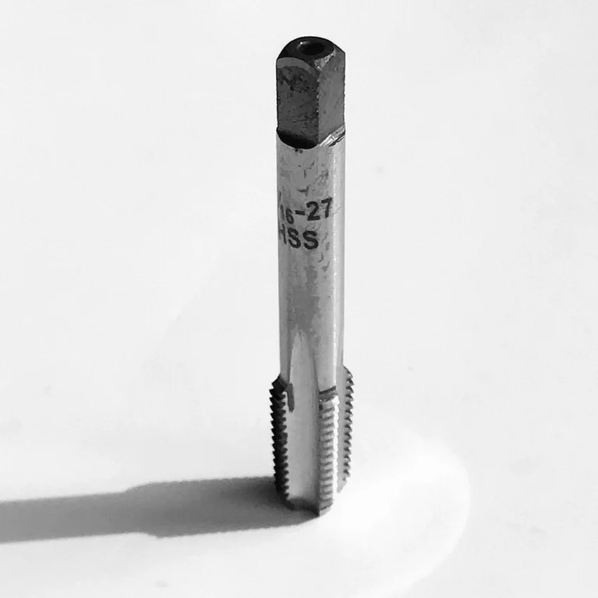 Бесплатная доставка, 1 шт., HSS6542, изготовленный NPT/Z 1/16 дюйма, 1/8 дюйма, 1/4 дюйма, 3/8 дюйма, стандартные машинные метчики для изготовления труб