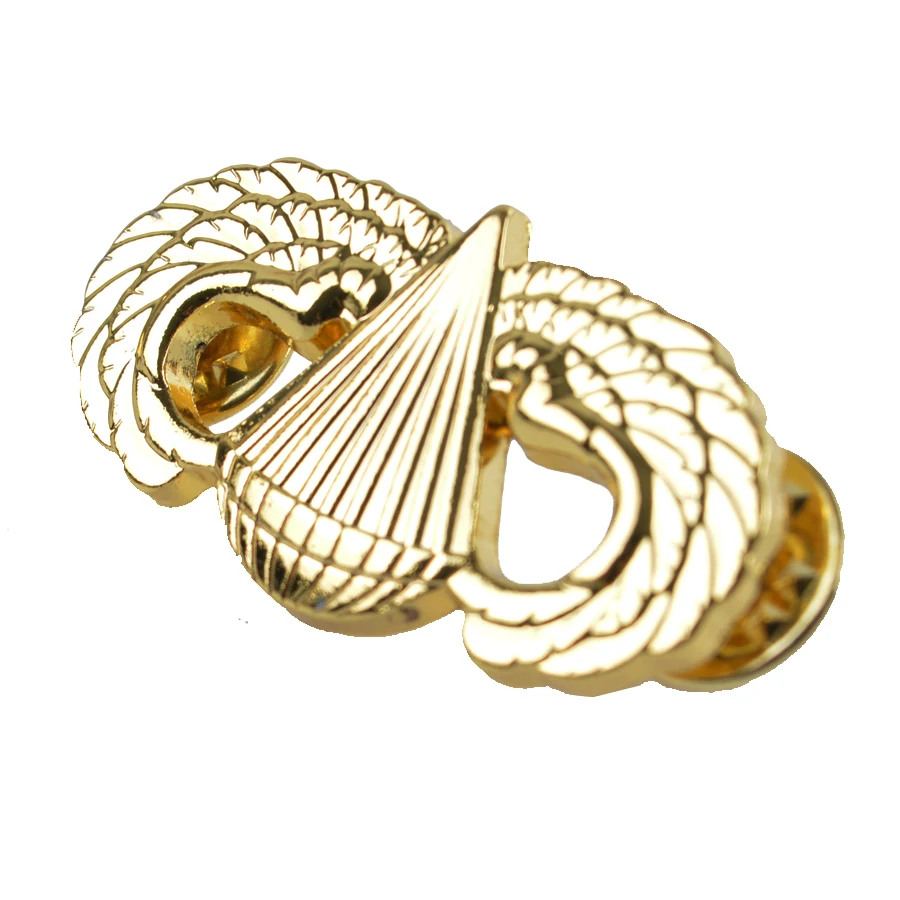 Металлический значок с парашютной квалификацией ВВС США брошка на