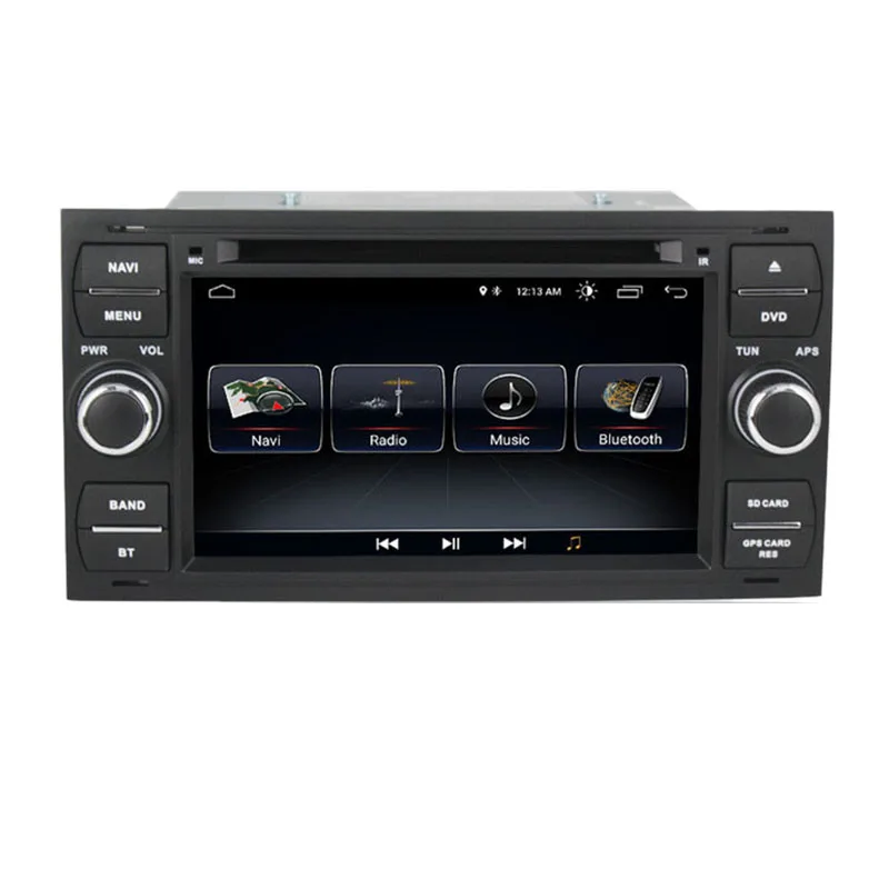 7-дюймовый Android 9. 0 2 + 32G GPS-навигатор DIN автомобильный DVD-радиоплеер для Ford Mondeo Focus C-MAX