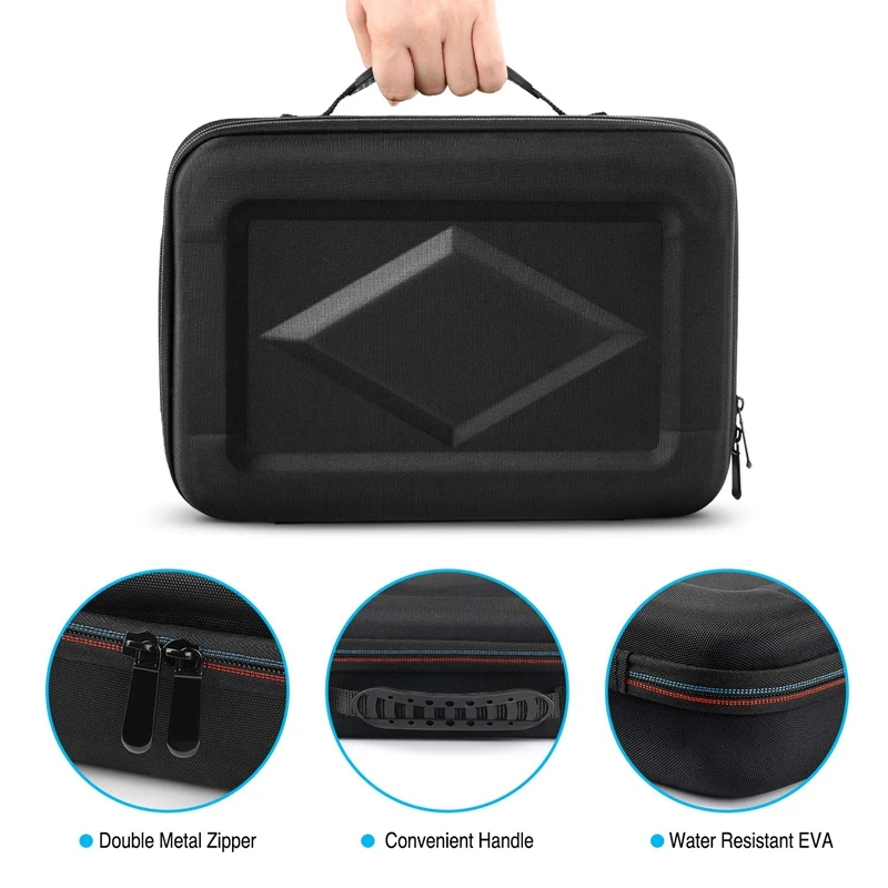 Organize Protective Case for Hyperice Hypervolt Plus Portable Storage Bag Shockproof Dustproof Travel Bussiness |