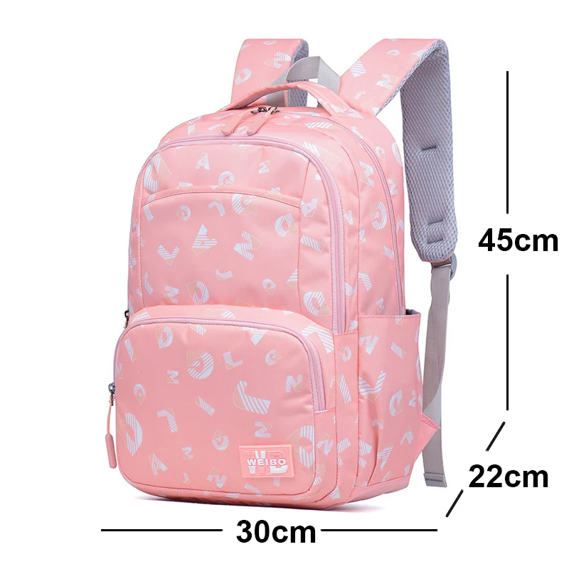 

Nylon Backpack Women Bags Fashion Print Children School Bags for Girls Backpack Lightweight Outdoor Travel Bags Kids Rucksack