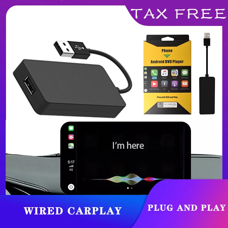 

Wireless CarPlay Android Auto Decoder Box for BMW E60 E70 E71 E84 F01F series NBT CIC System Audio System Headunit X2
