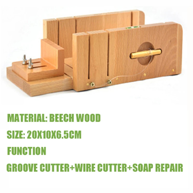 Adjustable Wooden Soap Cutter Wire Slicer DIY Homemade Making Tool Bar Loaf Kit With Beveler Planer and Repair | Дом и сад