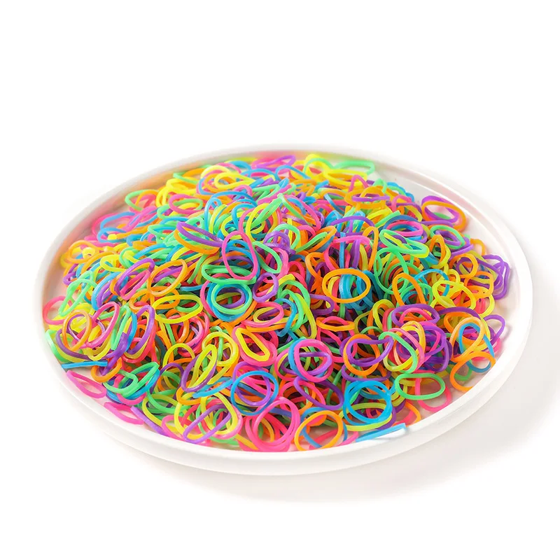 

500 Pieces of Children's Weaving Belt Girl Gift Stretch Belt Woven Lace Track Needlework Creative DIY Bracelet Toys for Girls