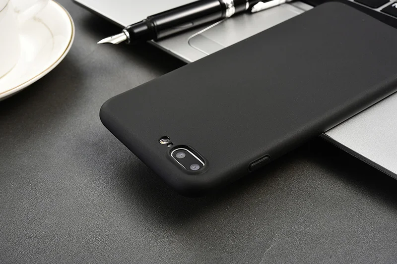 Тонкий мягкий силиконовый матовый чехол из тпу для телефона iphone XR X XS Max 6 6S 7 8 Plus SE