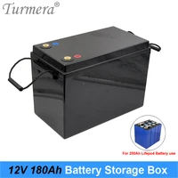 turmera 12v 24v 48v battery storage box for 3 2v 180ah 200ah lifepo4 battery solar energy system and uninterrupted power supply