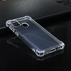 Противоударный Прозрачный Силиконовый ТПУ чехол для Samsung Galaxy A21S