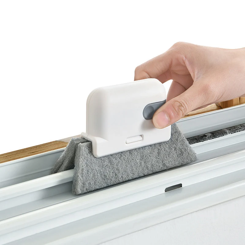 

2022 New Door And Window Groove Gap Blind Corner Screen Window Cleaning Brush Household Window Detachable Cleaning Tool