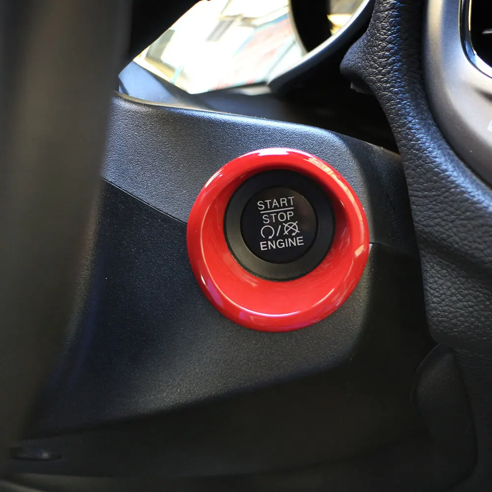 Хромированный Переключатель зажигания для автомобиля Color My Life украшение ключей