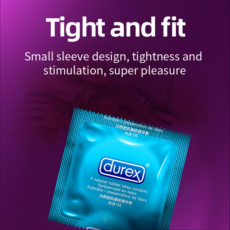 Презервативы Durex 3 маленького размера 49 мм портативные контрацептивы для