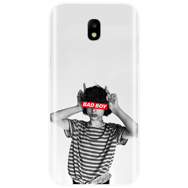 ТВ увлажняющим эффектом марки The Finn Wolfhard очень странные дела крышка ТПУ чехол для телефона для samsung Galaxy J3 J4 J5 J6 J8 J5 J7 J5 J7 - Цвет: T19081202-07.jpg
