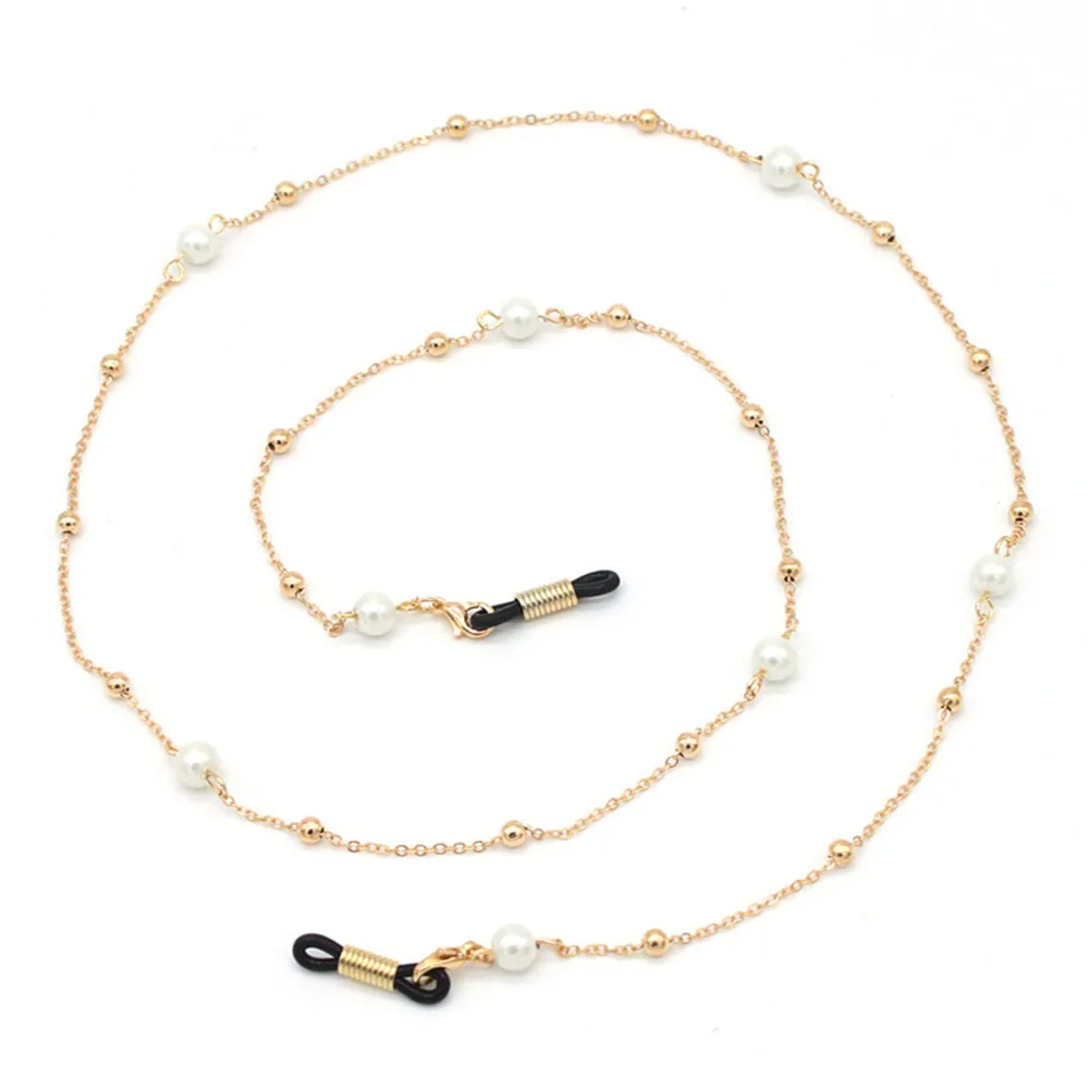 1 шт. женские модные винтажные металлические солнцезащитные очки цепочка с