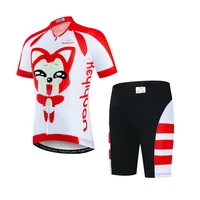 keyiyuan 2022 childrens short sleeved cycling jersey cycling wear summer outdoor sports shirt mountain bike top maillot camisas