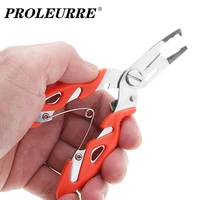 1pcs fishing plier scissor for fishing line lure cutter hook remover stainless steel pliers fishing scissor pliers accessoris