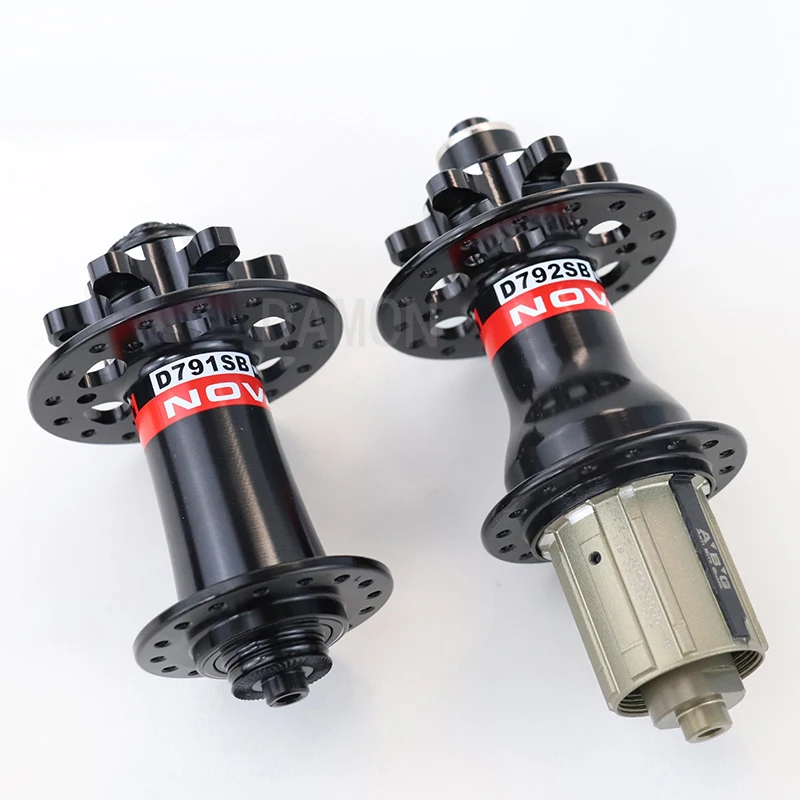 Novatec Д791СБ Д792СБ Горный велосипед 12x100 15x100 12x142 Mtb 11S Втулка велосипеда 24 28 32 отверстия QR быстросъемное штырьевое крепление с дисковым тормозом.