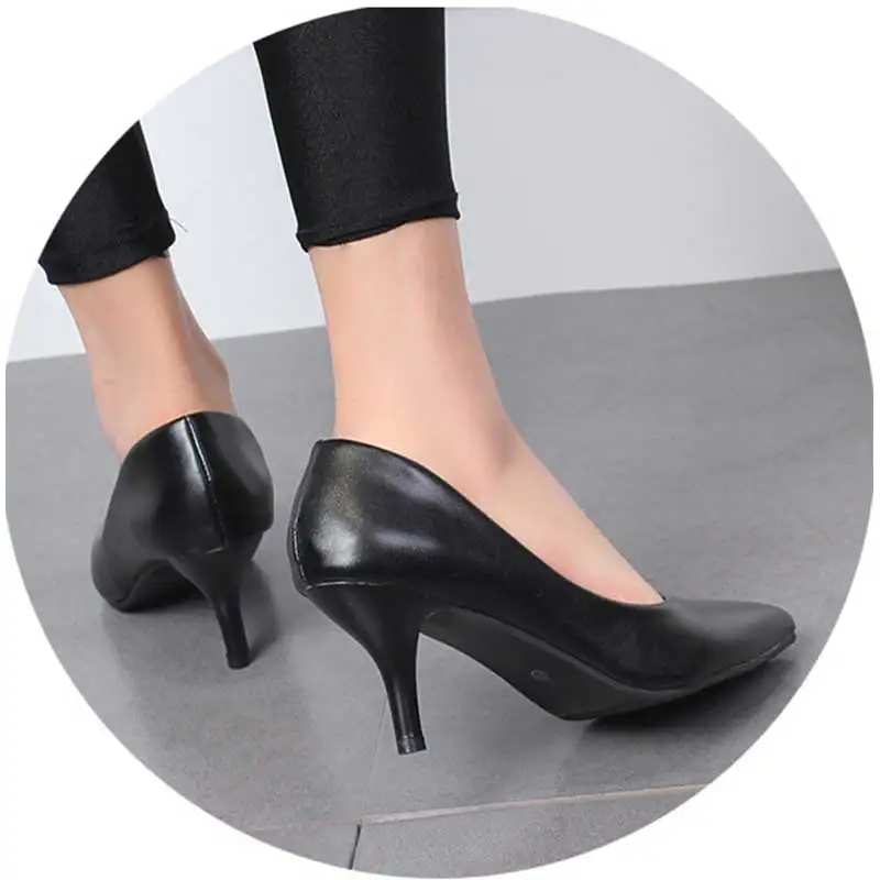 Женские туфли лодочки на высоком каблуке 3 см 5 8 с острым носком|Женские туфли| |