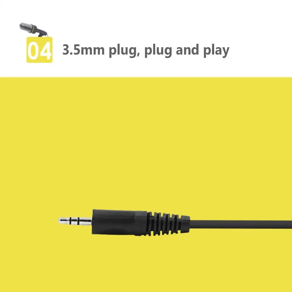3 5 мм штекер аудио передачи звука Запись конденсаторный микрофон с штатив |