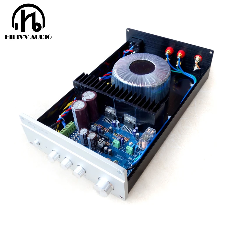 TDA7293 2,0 высокая мощность HIFI Цифровой усилитель доска для класса D amplificador Аудио 100 Вт+ 100 Вт с тремя частотами регулировки громкости