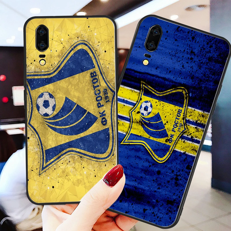 Чехол для телефона Shomurodov чехол Huawei Mate10 Lite 20X черный мягкий TPU DIY Rostov FC Nova5 Mate 9 P30 Pro G10