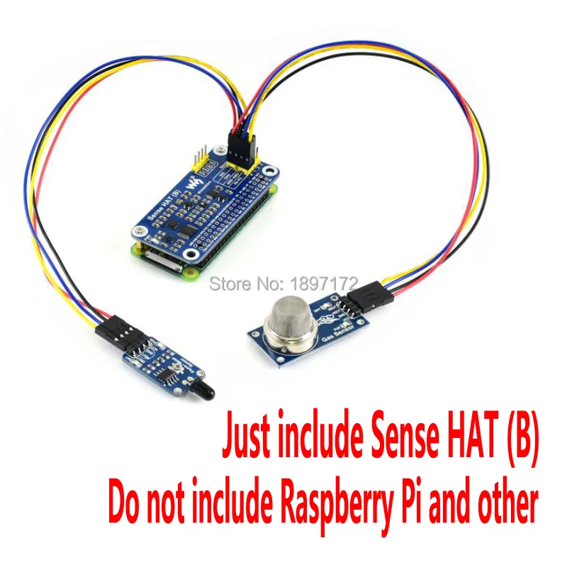 Raspberry Pi сенсоры гироскоп акселерометр магнитометр барометр температура и