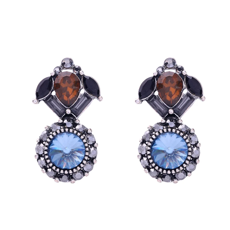 ed01487c-37 Различные стили, Винтажные серьги, коллекция, AliExpress, Геометрическая бабочка, звезда, женские серьги, модные ювелирные изделия, Brincos - Окраска металла: ed01487c-37