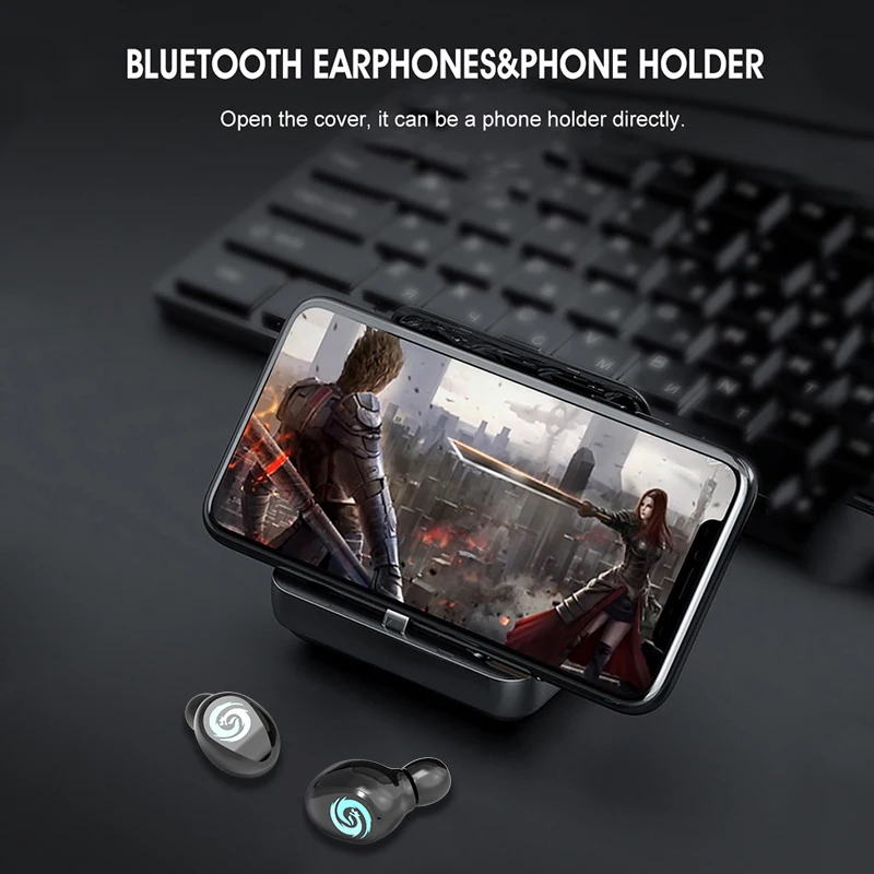 Наушники вкладыши Tws с ecouteur Беспроводная связь bluetooth наушники Беспроводной Шум