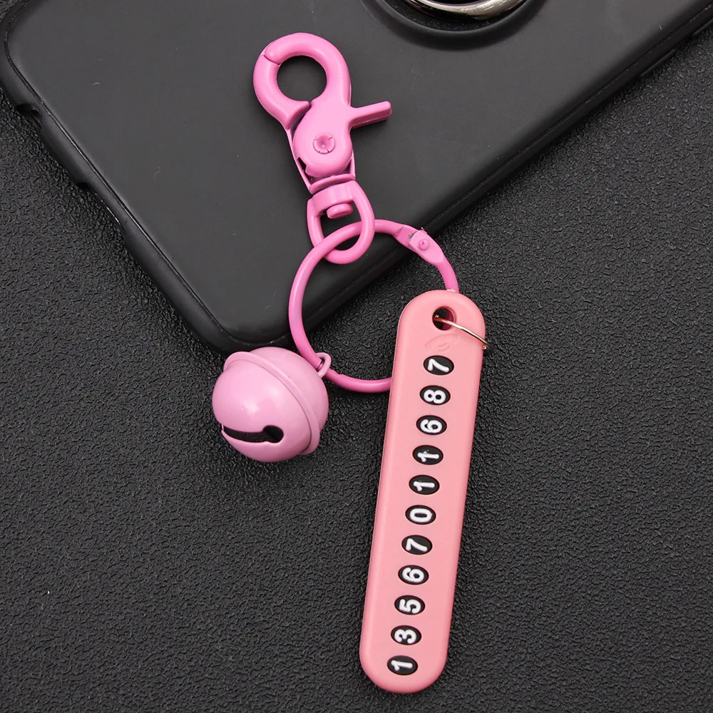 Функция &quotантипотеря телефон номерной знак кулон-брелок для автомобиля авто