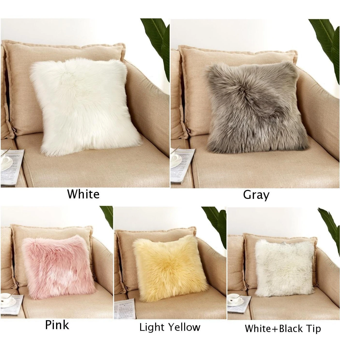 Пушистый искусственный мех плюшевый мягкий диван стул кровать декор для комнаты