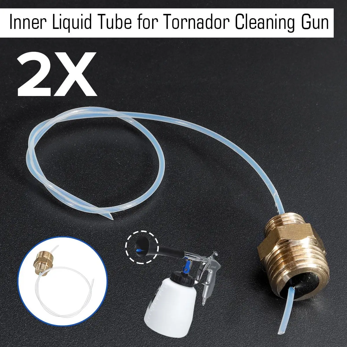 Трубка для водной трубки с разъемом Tornador 2 шт. | Автомобили и мотоциклы