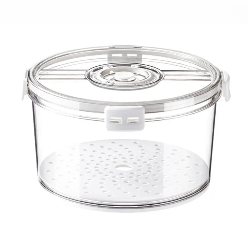 

Long Lasting Durable Stain-resistant Food Clear Storage Box for Household