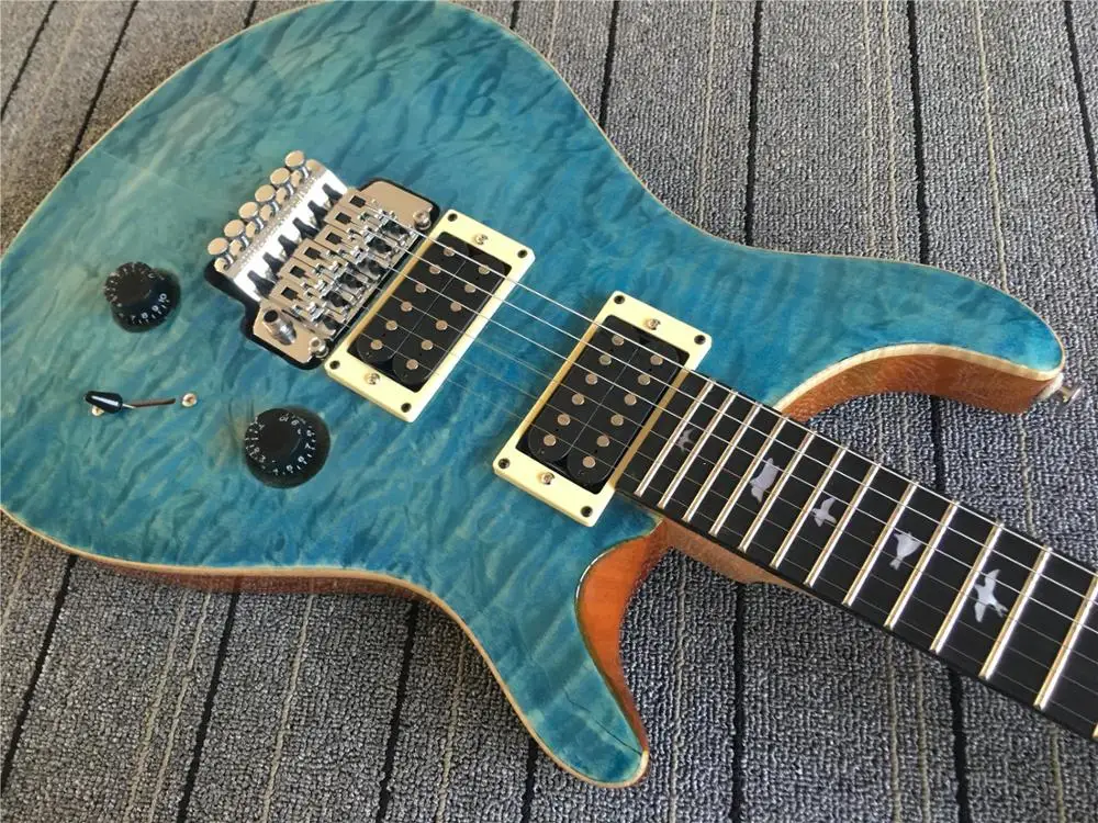 Китай продукта P S гитары Птиц вставкой Бесплатная доставка|Гитары| |