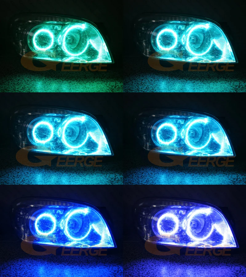 RF Дистанционное Bluetooth приложение многоцветный RGB комплект светодиодов глаза