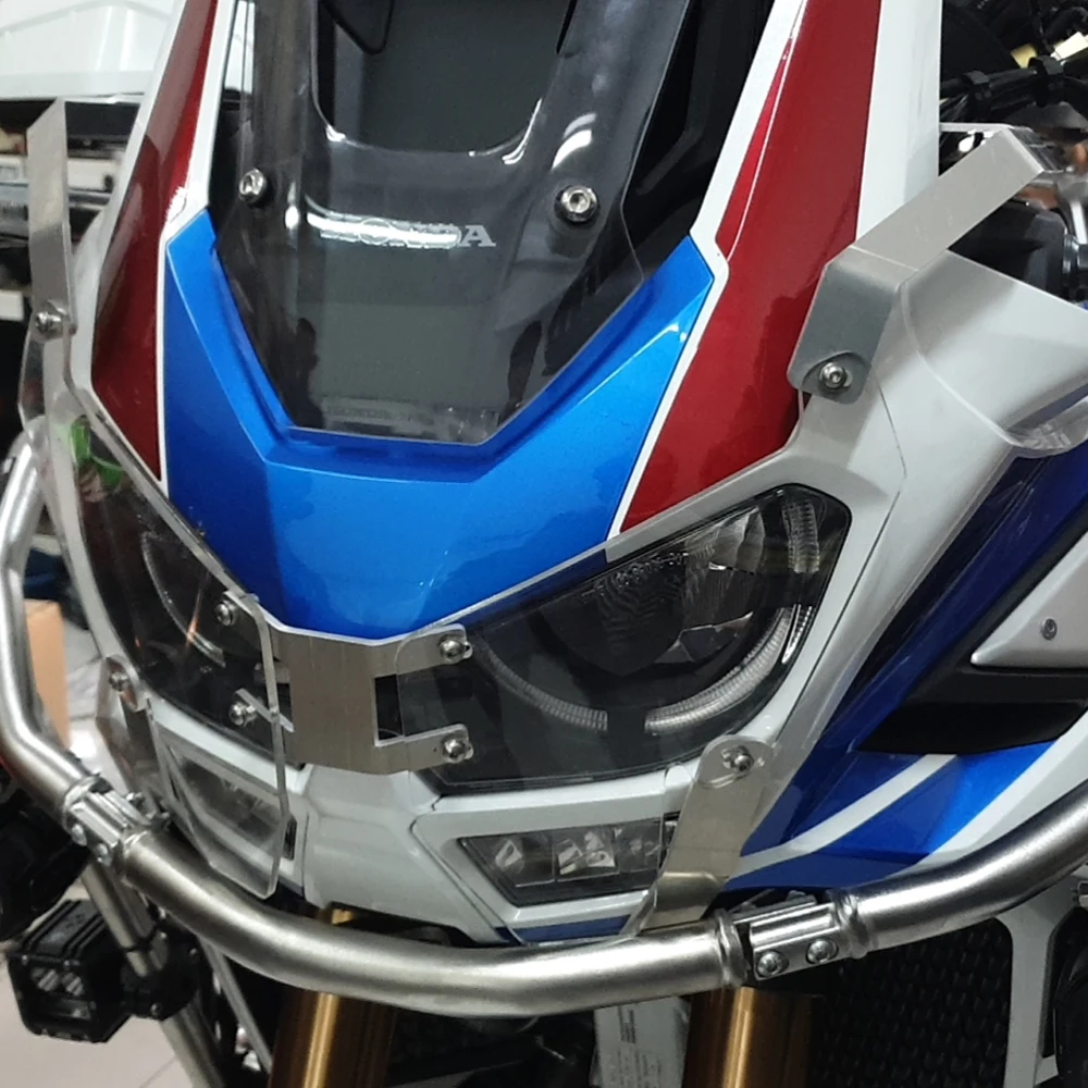 Прозрачная защита для передней фары акриловая подходит CRF1100L Africa Twin Adventure Sports 2019