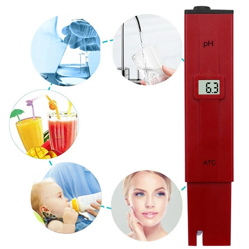 

Pocket Pen Water Test ATC Digital PH Meter Tester PH-009 IA 0.0-14.0pH Aquarium