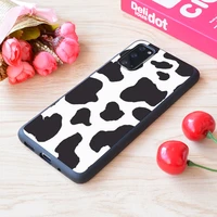 for samsung galaxy cow print print soft matt phone case