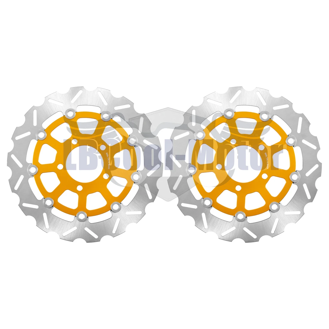 

Золотой передний тормозной диск ротора для Suzuki GSF650 BANDIT 2005 2006 SV650 2003-2010 2006 2007 2008 GSX600F GSX750F 2004 2005 2006