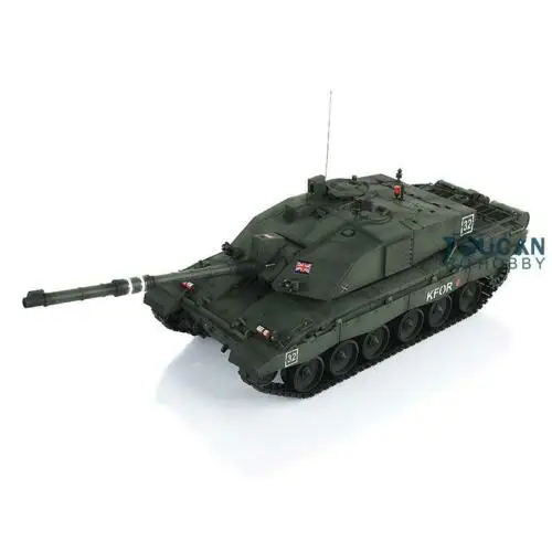 

2.4G Henglong 1/16 TK 6.0S Challenger II RTR RC Tank 3908 360 Turret Steel Gearbox TH12895