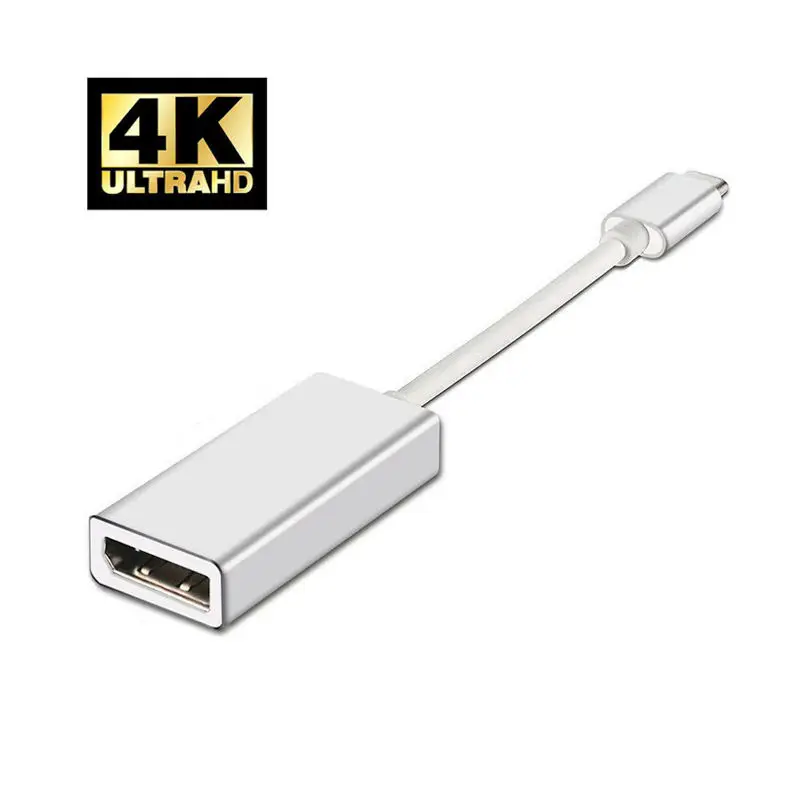 Конвертер Thunderbolt 3 USB-C в Displayport 4K @ 60Hz стандартный адаптер DP Type-C | Электроника