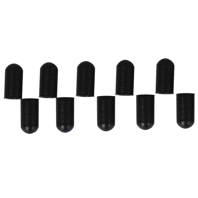 HOT-10Pcs силиконовый барабан палка Резиновый рукав головка защитный чехол