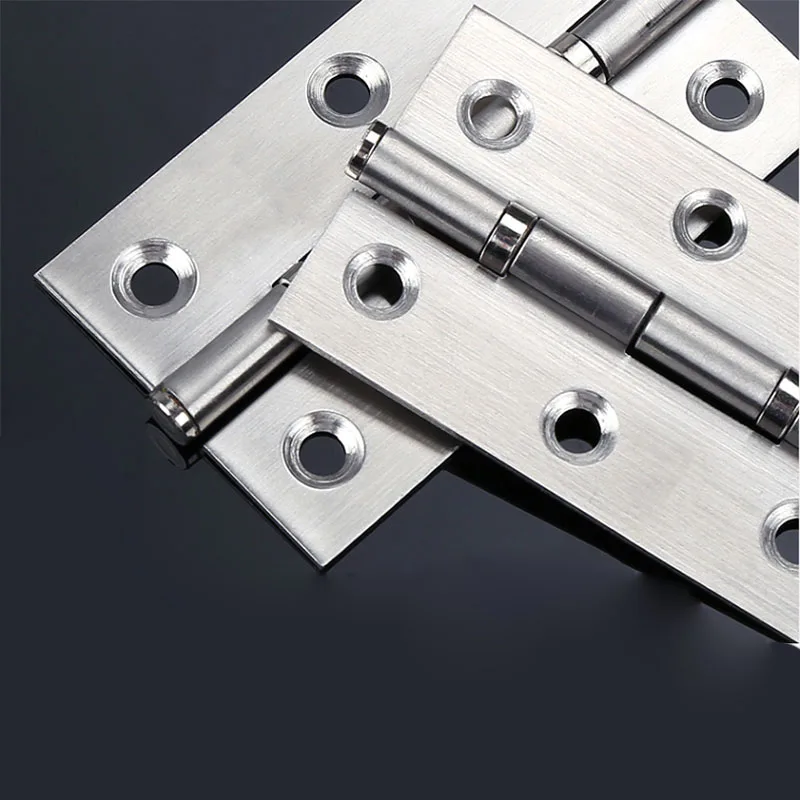6 шт. аппаратные средства Нержавеющая сталь дверные петли разъем с выдвижными