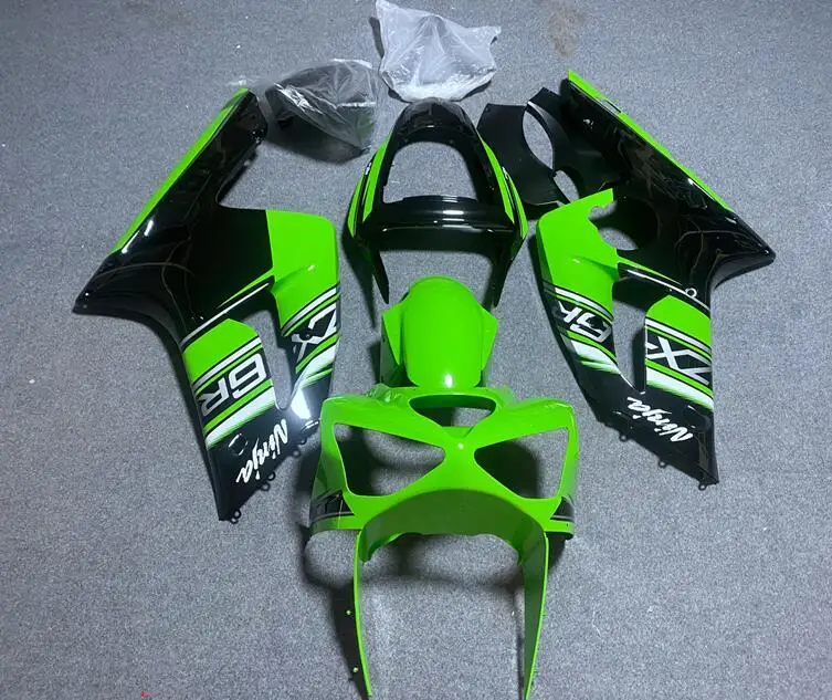 

4Gifts New ABS Aftermarket bike Fairings Kits fit for kawasaki Ninja ZX-6R ZX6R 636 2003 2004 03 04 Bodywork set Cool style